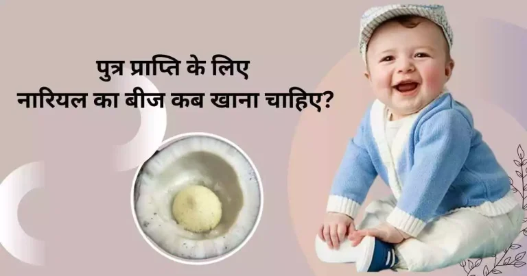 पुत्र प्राप्ति के लिए नारियल का बीज कब खाना चाहिए